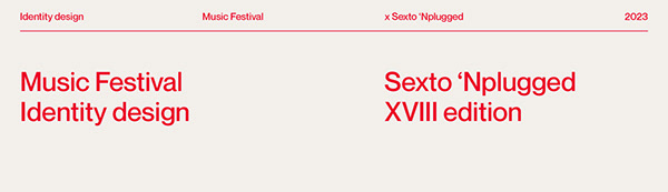 Sexto Nplugged – Music Festival Unofficial Identity