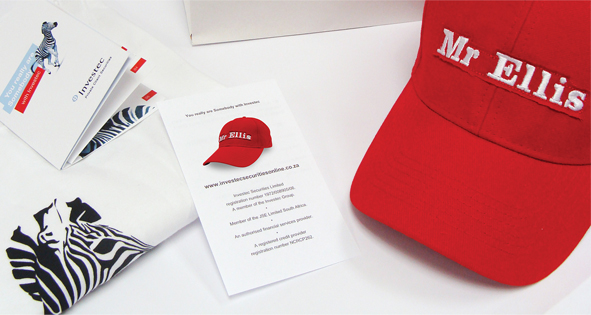 logo cap direct mailer direct marketing concept Mr Price red