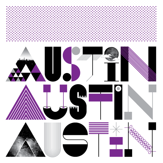 art alliance austin Austin modo modovisual venezuela type lettering map art in-house international weareinhouse