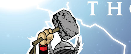 joseph ratigan ratiganstudios Flatout Thor comics vector chicago