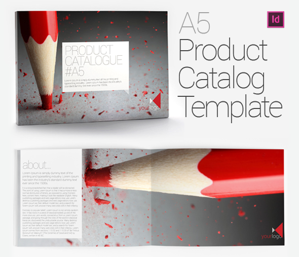 brochure catalog template print pages sell product a5 company shop shoping advertise advertisment selling