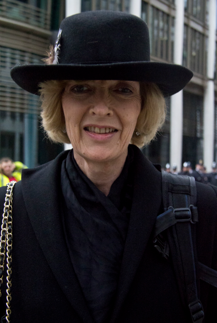 Margaret Tatcher funeral Hats  ladies Stefy Pocket