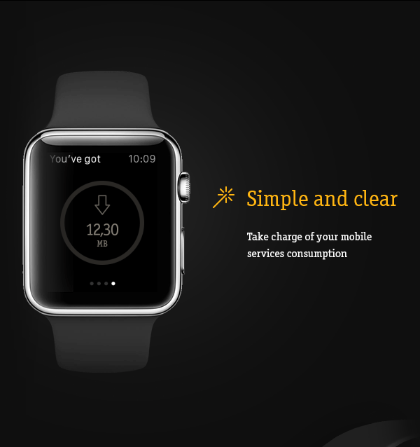 apple watch watch user interface user Experience smart watch beeline mobile redmadrobot iwatch app wear apple