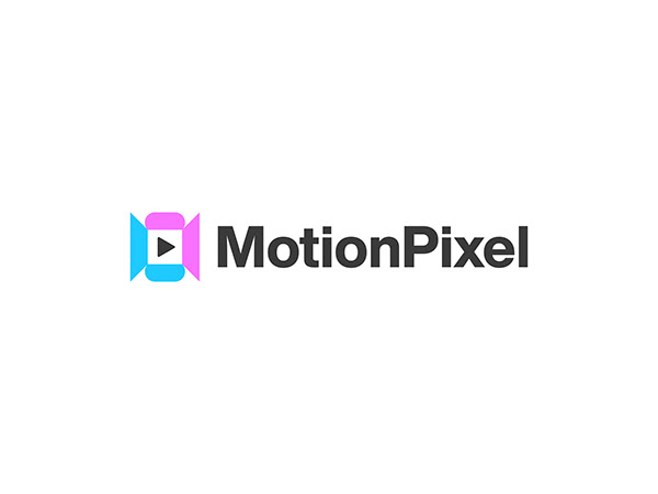 MotionPixel Logo Design - Video editing software brand