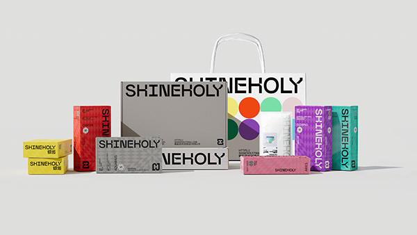 shineholy branding packaging design