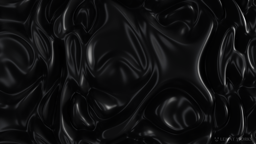 3D abstract black elegant Magic   motion graphics  rendering stylish wall wavy
