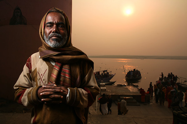 India portraits strobist artificial light varanasi Portrature Kevin Goss-Ross ganges donkey goat Hindu