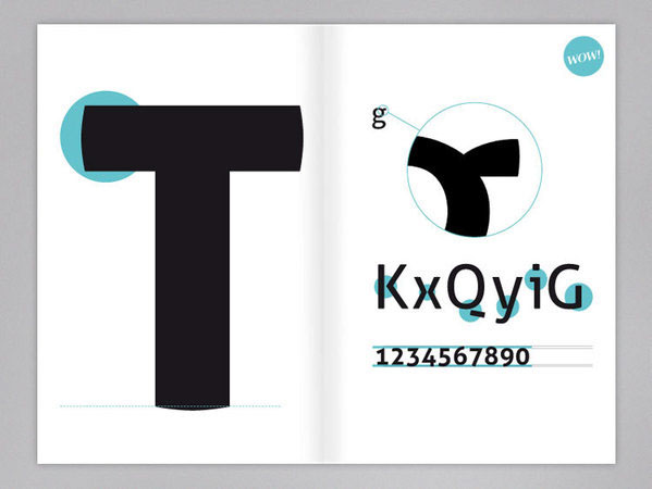 brochure free fonts poster postcards