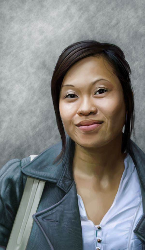 portrait  asian  WOMAN