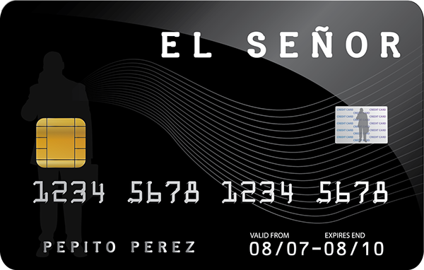 credit card credit card el señor