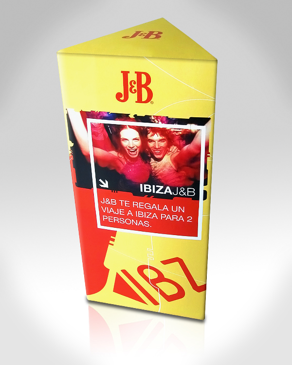 JB J&B Whisky ibiza Concurso promoción promo Sweepstakes Promotion Packaging envase scotch