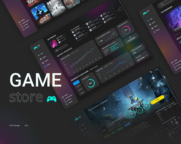 Game store - UX/UI Design