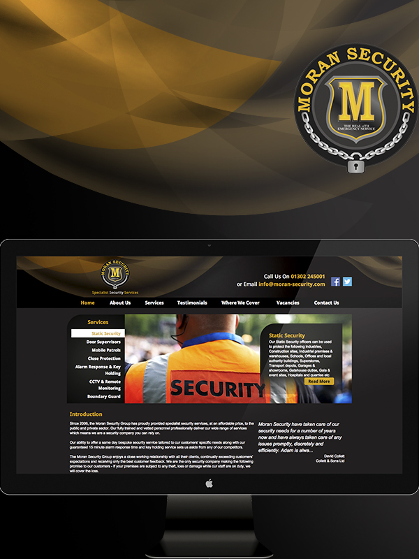 Web site Website security protection black yellow