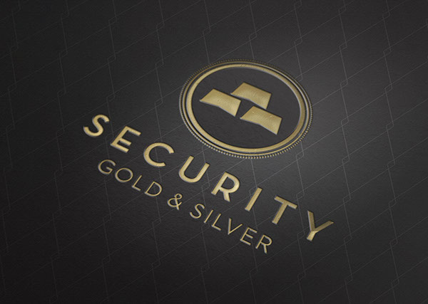 brand identity Investment financial upscale security gold sales kit
