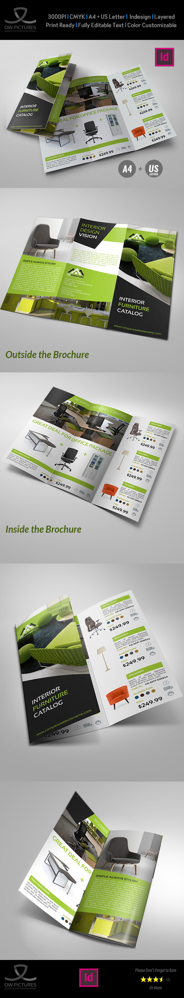 8.5x11 Album Booklet brochure catalog Catalogue chair clean company corporate creative customizable design editable logo elegant