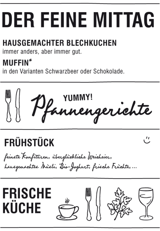 restaurant Coffee & Kitchen illustrations Corporate Design lettering