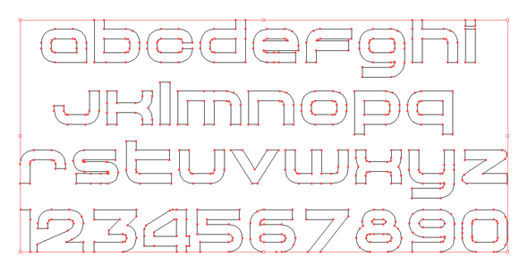 ttf modern rounded sans-serif font Typeface futuristic Dynamic