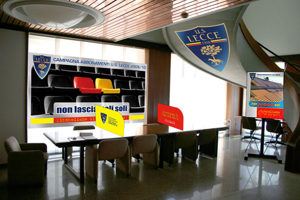 Pannelli grafici allestimenti Graphic Panels shop panels store U.S. Lecce salento