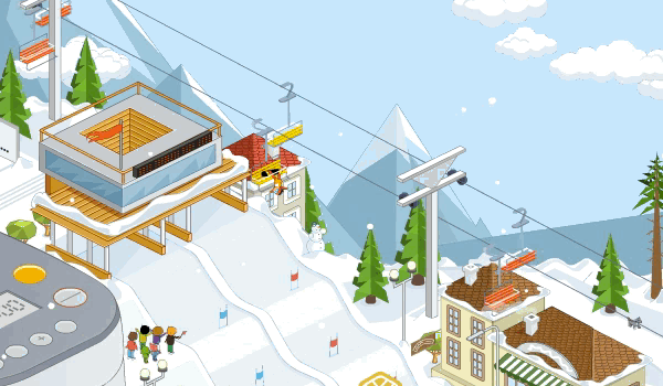 game sports Isometric 8bit cooking promosite