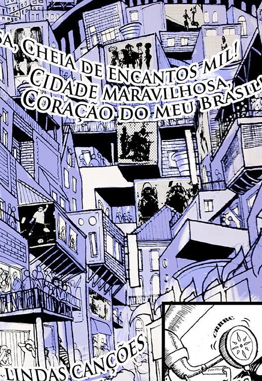 urbanism   comics Rio de Janeiro wonder favela cristo redentor Carnaval