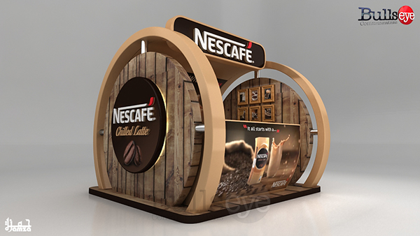 Nescafe Chilled Latte Booth