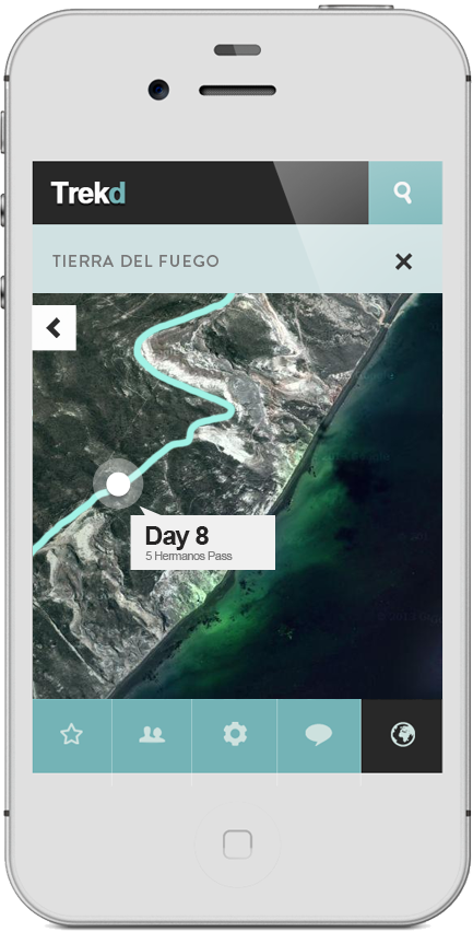App | Trekd Concept