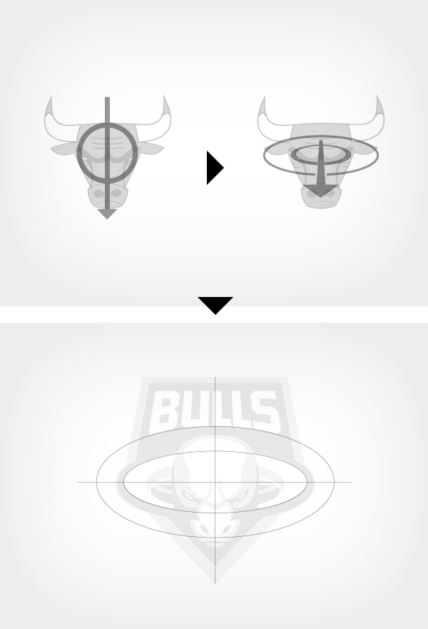 Logo Design redesign chicago bulls bull team basketball chicago bulls