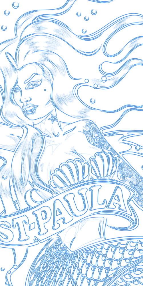 Adobe Portfolio st-paula mermaid pin-up tattoo rock'n'roll david vicente D.VICENTE kustom kulture Rockabilly Psychobilly sexy girl babe