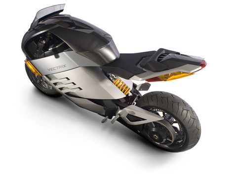 prototype motorcycle electric show model