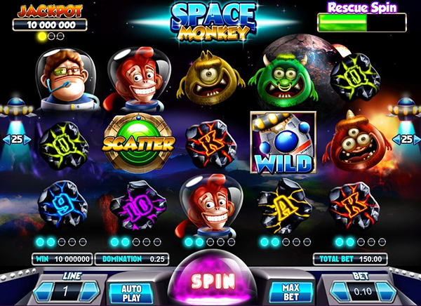 the space game slot
