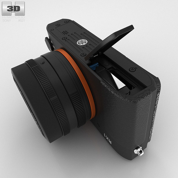 camera Sony 3D model parts 3d modeling 3ds max CG Render vray