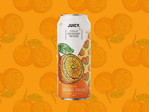 Fruit Antioxidant Infusion Drink Packaging by Juicy