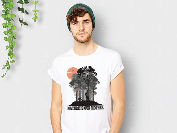 Mother Nature T-shirt Design