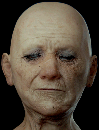 strzyg face control morphing 3D Expression