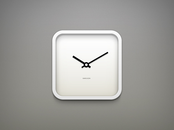 Icon dribbble design app iphone camera speaker analog stick checkbox widget clock