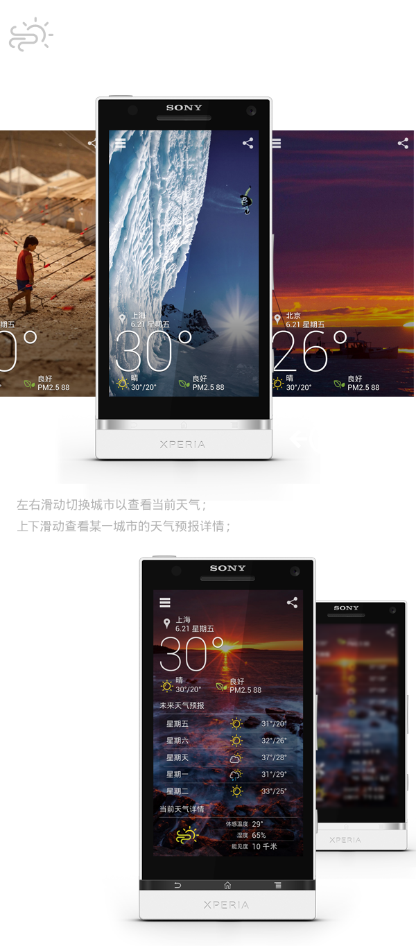 android app UI ux weather Icon iconset