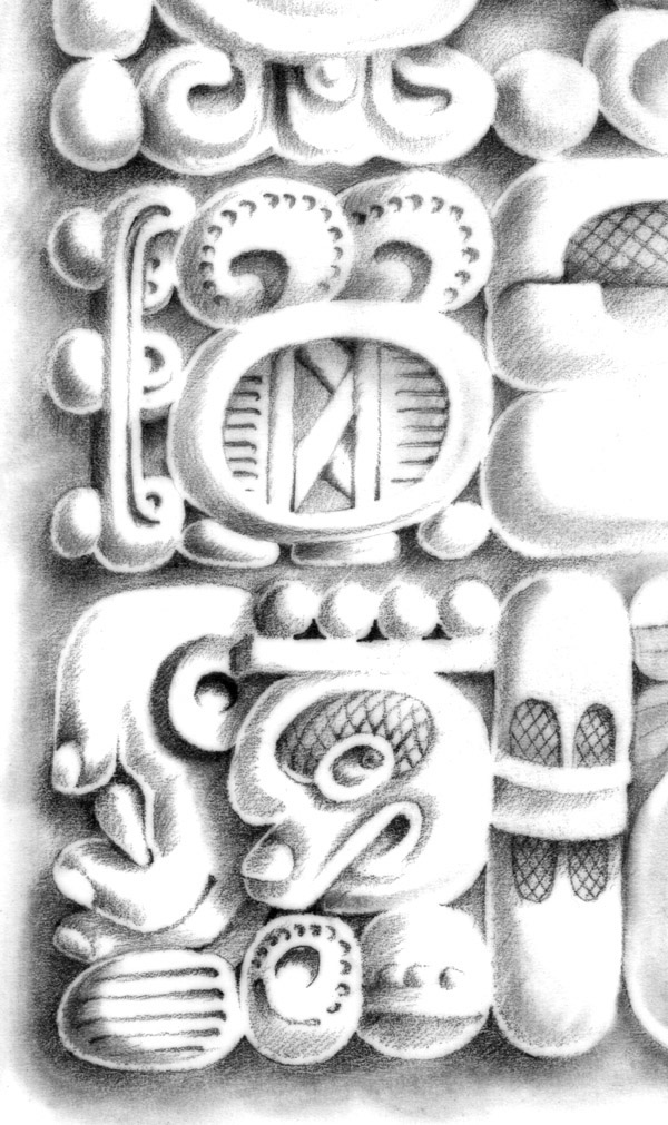 Maya glyphs prophecy Epigraphy ancient scripts archaeology mexico Tortuguero stela mayan prehispanic mystery apocalyptic