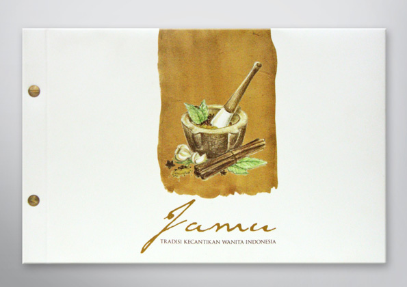 book jamu pencil color indonesia beauty culture herbs ILLUSTRATION  medicine skincare