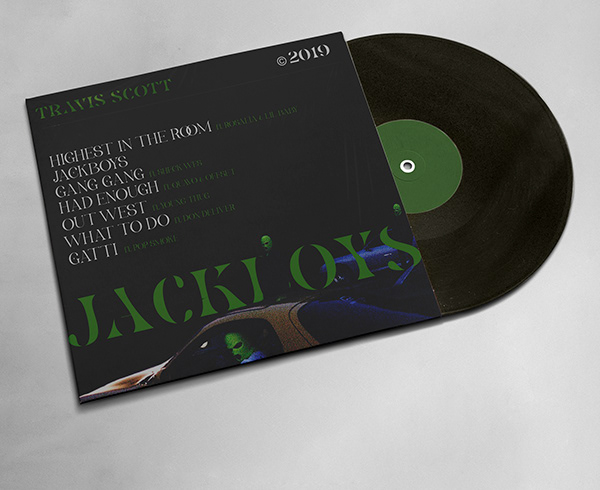 JACKBOYS Album Cover Redesign - Travis Scott