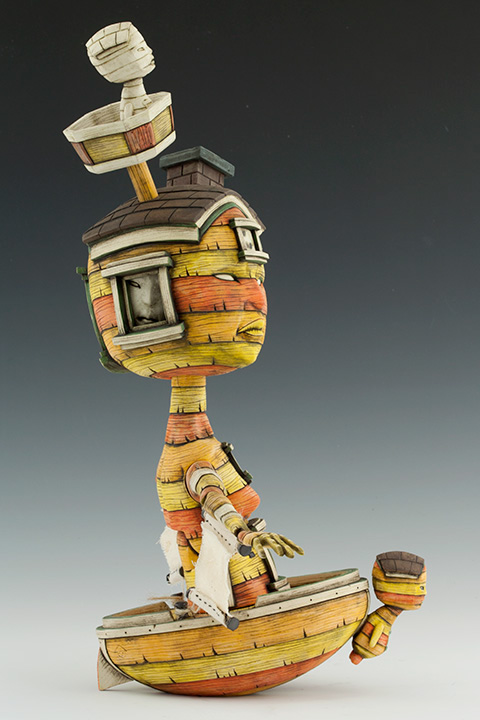 Calvin calvin ma ceramics  ceramic art ceramic sculpture sculpture fine toy action figure