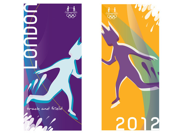 Olympics Corporate Identity information design London sports