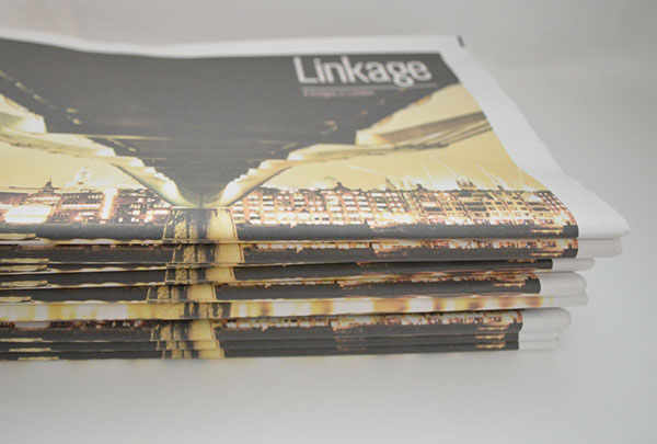 linkage bridges graphic design InDesign