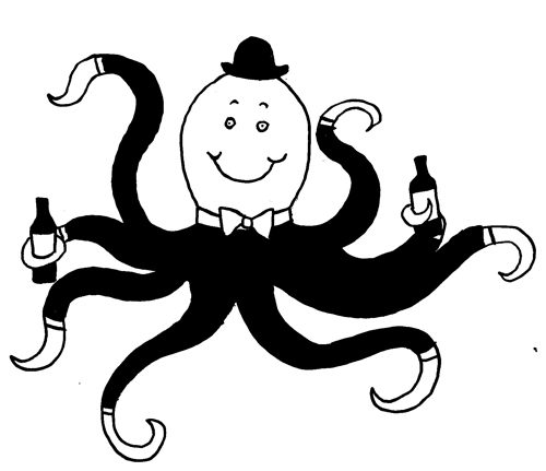 beer Web drunk people crazy octopus valencia spain tradition brewery friends party