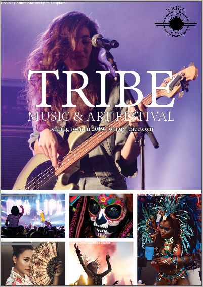 Tribe Festival Poster Week 5 #MVM19 #s5176283
