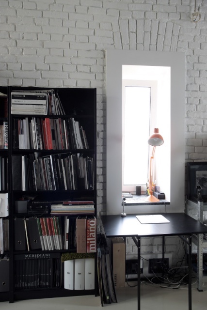 design Interior architect black White apartment