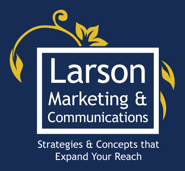 floral marketing   communications Leslie Larson mustard yellow blue Consulting
