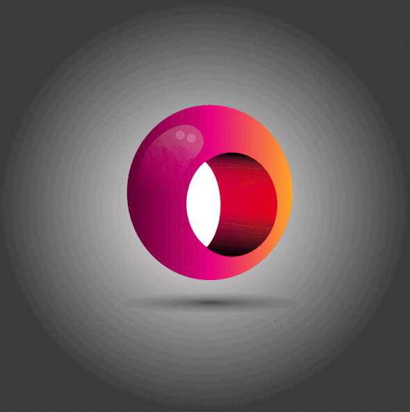 Animated GIF 3D Logo on Behance