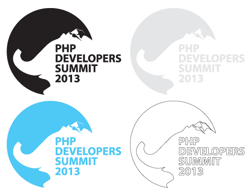 phpuhph summit php Developers logo advertisingwall