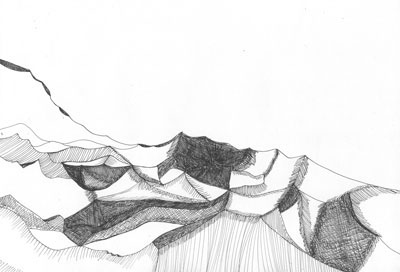 black and white line drawing