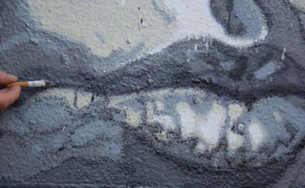 wall spray paint aerosol colors bomb graff portrait meaning key key heart heart face